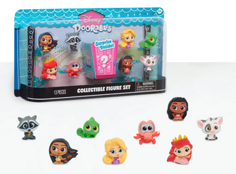 Disney Doorables Princess Figure Set 7 Pieces New with Box