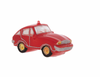 Robert Stanley Red Sports Car Glass Christmas Ornament New with Tag