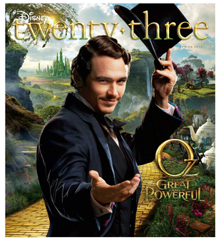 Disney D23 Exclusive Twenty-Three Publication Spring 2013 Oz New Sealed