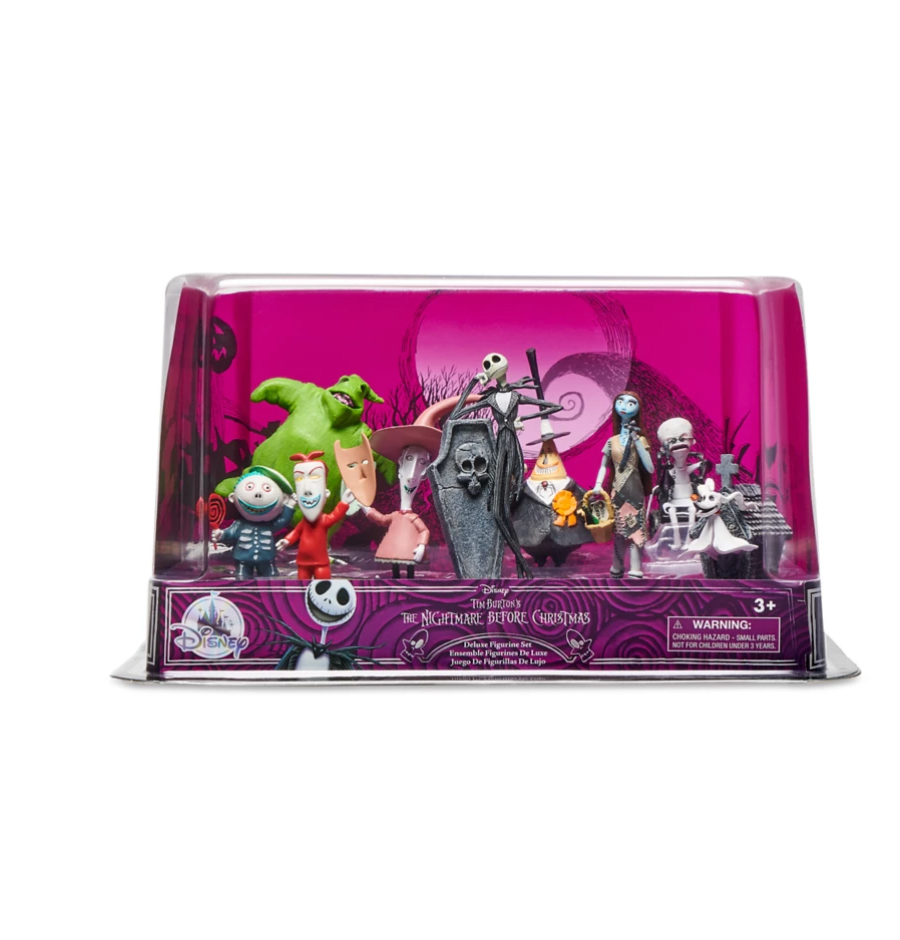 Disney The Nightmare Before Christmas Deluxe Play Set Cake Topper New with Box