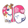 Universal Studios Pets 2 Max & Gidget Pin Set New with Card