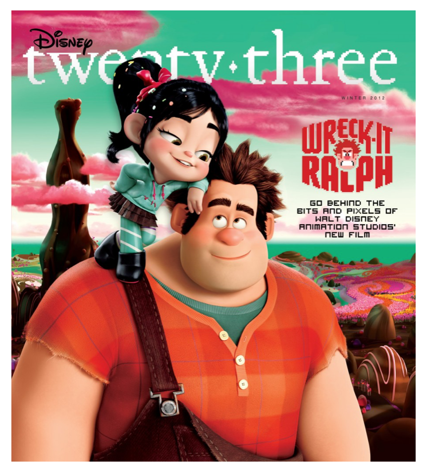 Disney D23 Exclusive Twenty-Three Publication Winter 2012 Wreck Ralph New Sealed