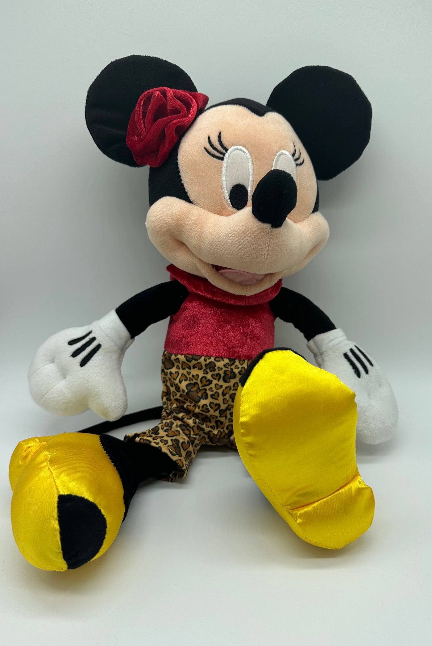 Disney Parks 2015 Minnie Fierce Plush New with Tag