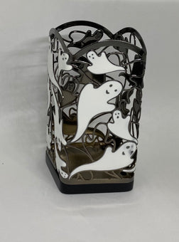 Bath and Body Works 2021 Halloween Dancing Ghosts Glows Foaming Soap Holder New