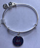 Disney Alex and Ani Laugh Love & Mickey Bangle Silver Finish New with Tags