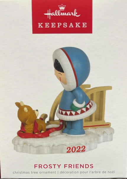 Hallmark 2022 Frosty Friends Christmas Ornament New With Box