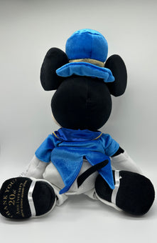 Disney Tokyo 20th Anniversary Resort Store Mickey Thank you Plush New With Tag