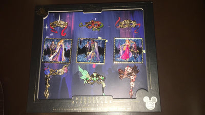 Disney D23 Expo 2019 Designer Collection Midnight Masquerade 9 set pin LE New