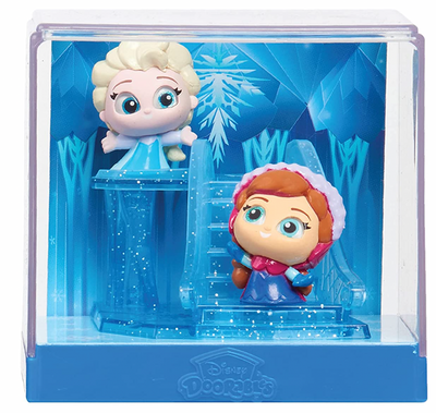 Disney Doorables Movie Moments Series 1 Frozen Mini Figures Elsa Anna New