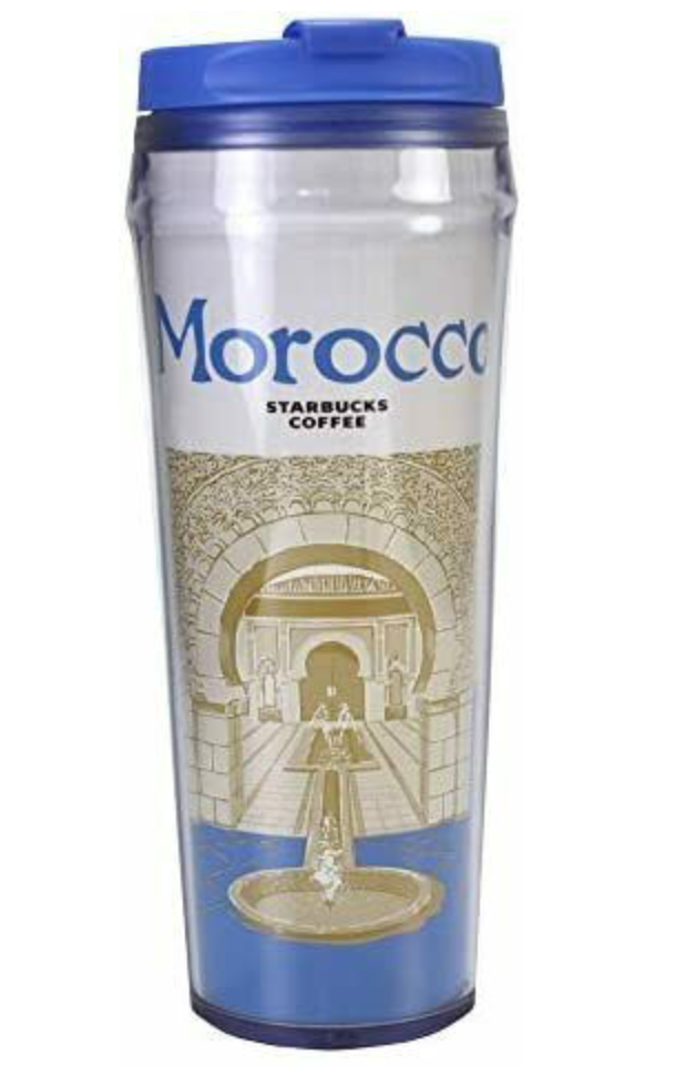 Starbucks Coffee Icon City Collection Morocco Travel Tumbler New With Tag