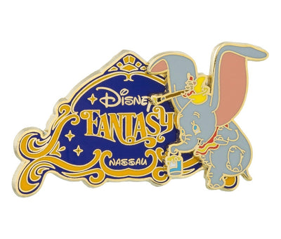 Disney Parks Cruise Line Fantasy Nassau Dumbo Pin New with Card