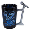Disney Parks Mickey Laying Down Some Tracks Long Live Rock and Roll Tall Mug New