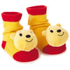 Hallmark Itty Bittys Disney Winnie the Pooh Baby Rattle Socks New Tags