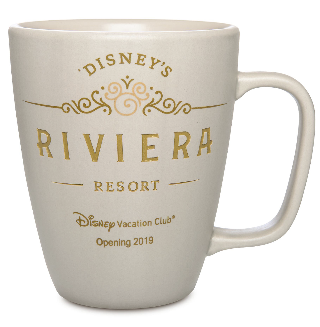Disney Parks Riviera Resort Ceramic Coffee Mug Vacation Club Opening 2019 New
