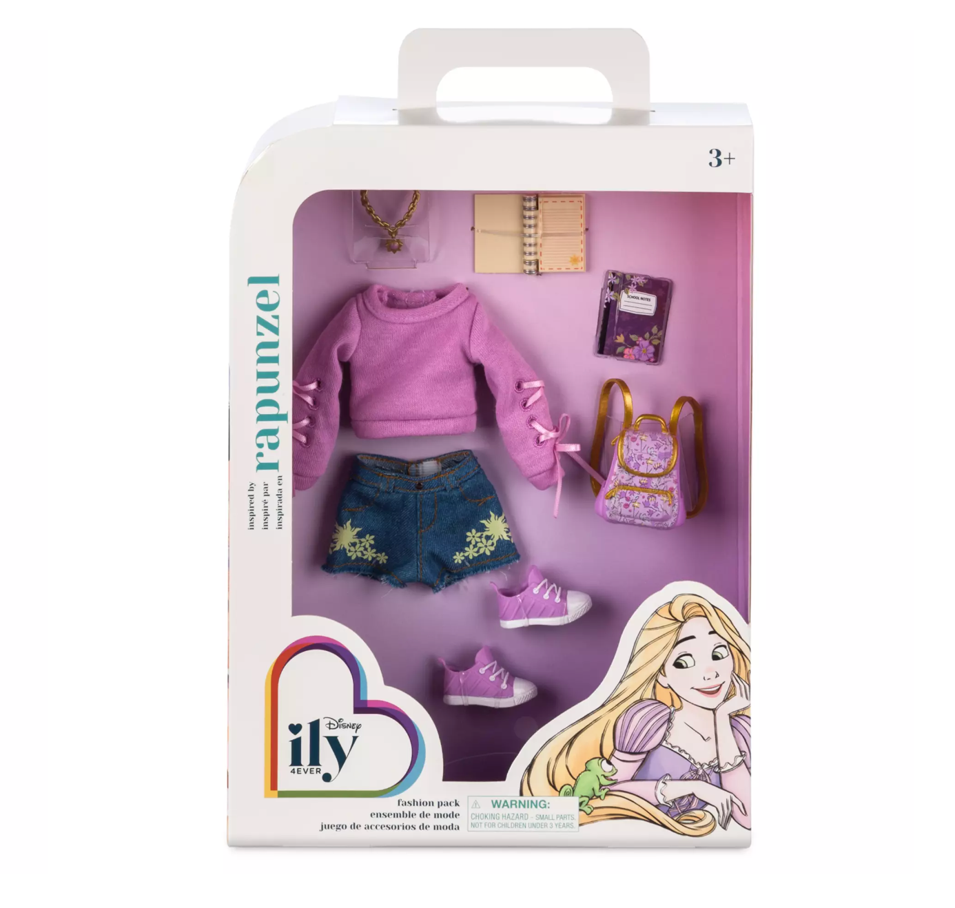 Disney ily 4EVER Fashion Pack Inspired by Rapunzel New with Box