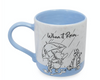 Disney Winnie and Friends When It Rain Look for Rainbows Ceramic Coffee Mug New