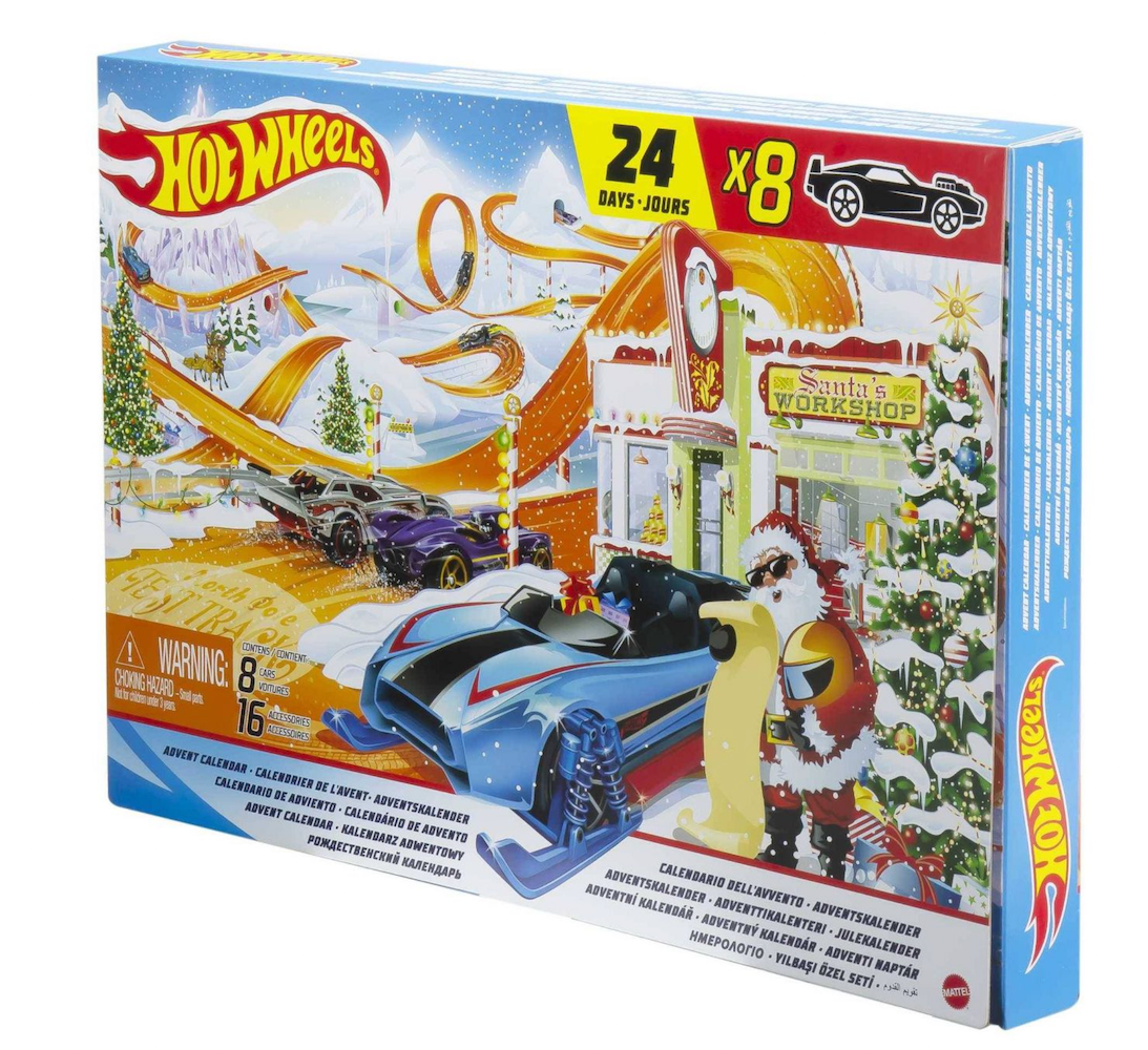 Advent calendar hot sales wheels