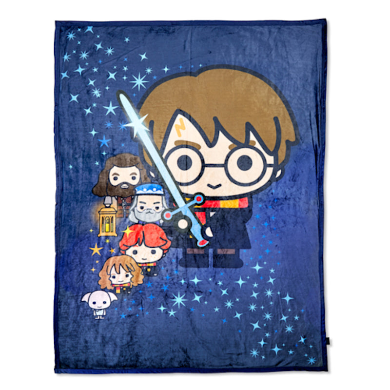 Universal Studios Harry Potter Character Cuties Throw Blanket New with Tag