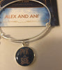 Alex Ani Fantastic Beasts Pick a Side Charm Bangle Silver Finish New with Tags