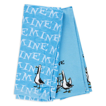 Disney Parks Finding Nemo Seagulls Mine Mine Kitchen Towel Set New With Tags
