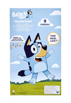 Bluey Sound Effects Talking Stuffed Plush Toy New With Box