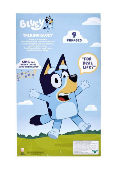 Bluey Sound Effects Talking Stuffed Plush Toy New With Box