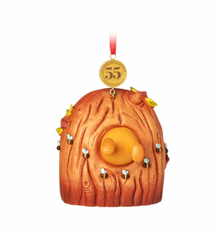 Disney Sketchbook 55th Winnie the Pooh Honey Tree Legacy Christmas Ornament New