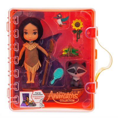 Disney Animators' Collection Pocahontas Mini Doll Play Set New with Box