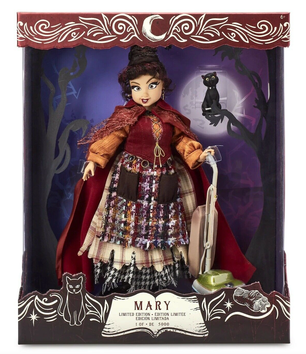 Disney Mary Sanderson Hocus Pocus Limited Doll 5000 New with Box