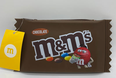 M&M's World Brown Milk Chocolate Bag Pouch New with Tag