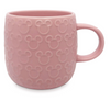 Disney Mickey Raised Pink Icon Coffee Mug New