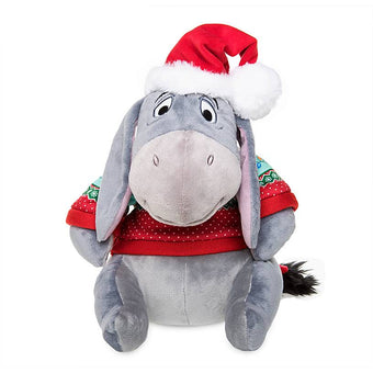 Disney Store Eeyore Holiday Plush Doll Medium New with Tags