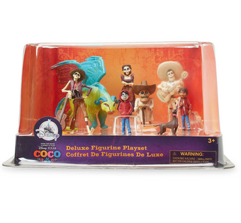 Disney Pixar Coco Deluxe Figure Play Set Cake Topper New with Box