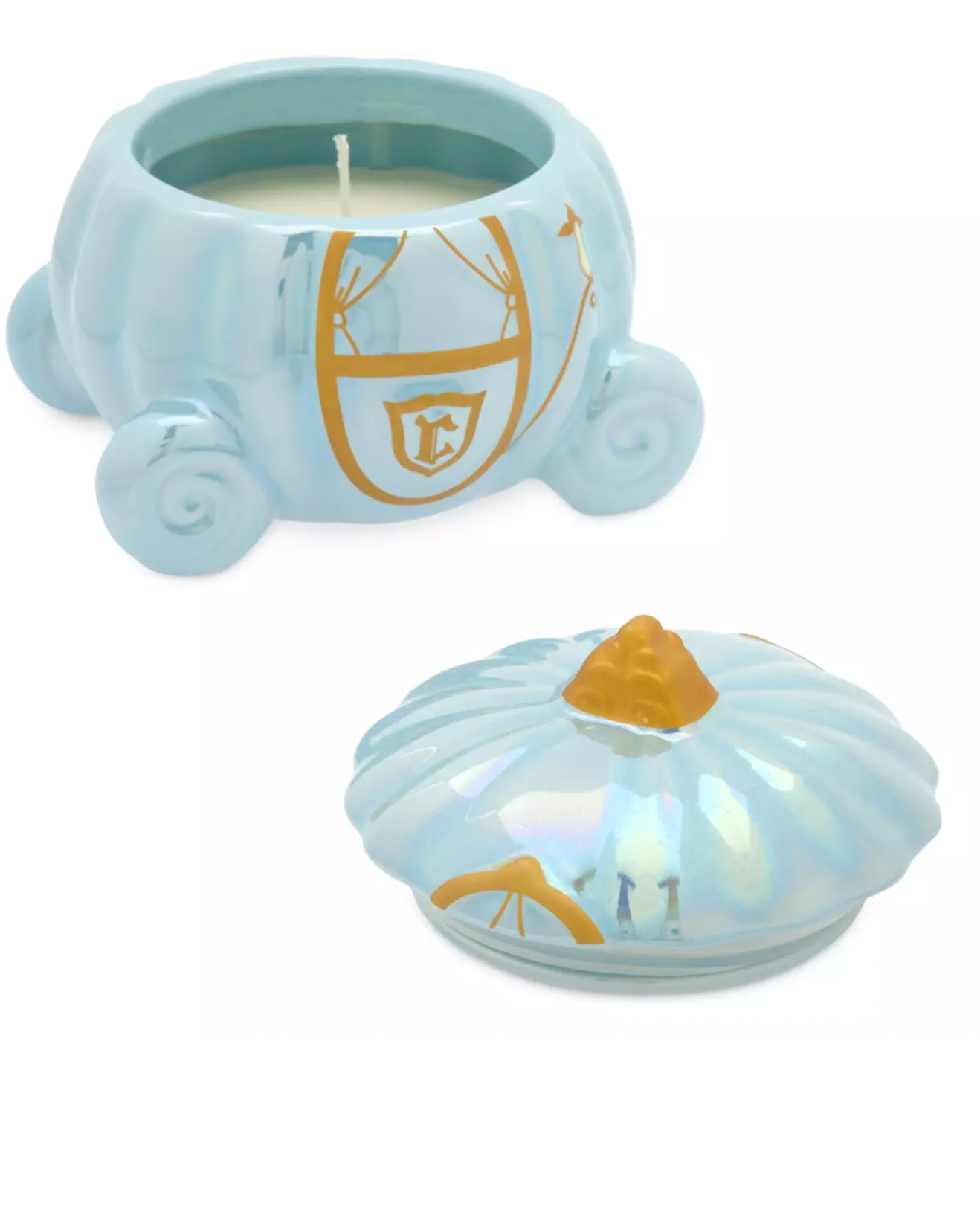 Disney Cinderella Pumpkin Scent Candle New