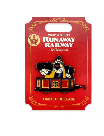 Disney Parks Mickey and Minnie Runaway Railway Pete Limited Pin New with Card