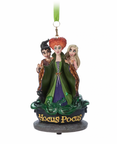 Disney Sketchbook Hocus Pocus Light-Up and Sound Christmas Ornament New with Tag