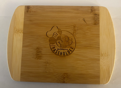 Disney Parks Mickey Mouse Passholder Kitchen Cutting Board New