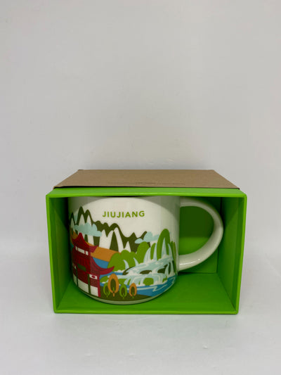 Starbucks You Are Here Collection Jiujiang China Ceramic Coffee Mug New With Box