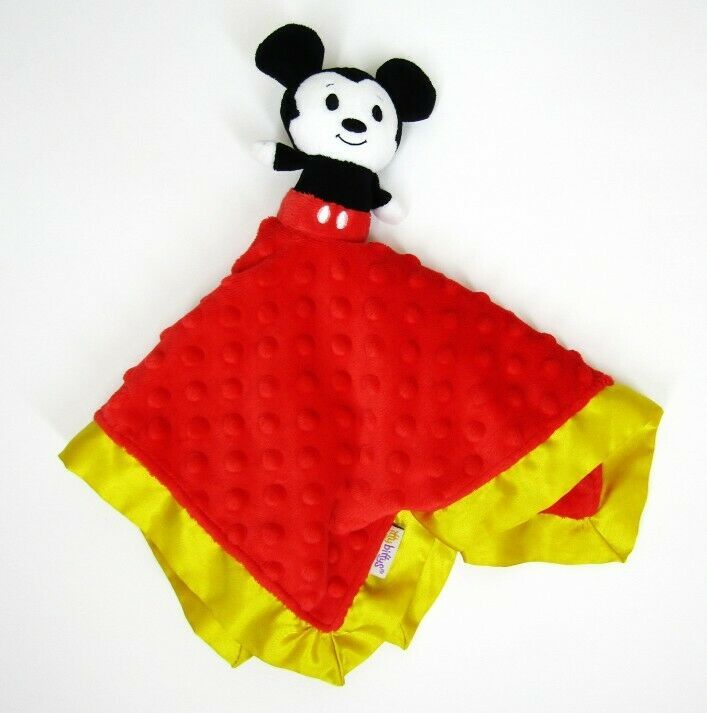 Hallmark Disney Mickey Mouse Itty Bittys Baby Lovey Blanket New with Tags