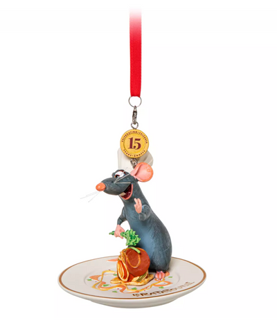 Disney Sketchbook 15th Remy Chef La Ratatouille Christmas Ornament New with Tag