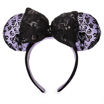 Disney The Haunted Mansion Wallpaper Ear Headband for Adults New with Tag