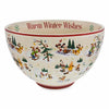 Disney Parks Holiday Storybook Mickey & Friends Serving Bowl Ceramic New