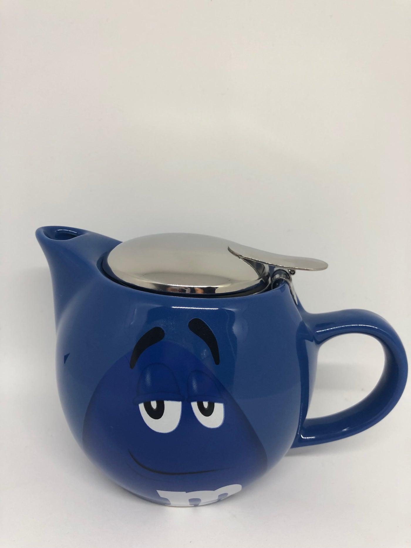 M&M's World Blue Character Teapot New