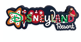 Disney Parks Disneyland Christmas Holiday Magnet New