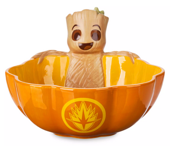 Disney Marvel Groot Halloween Ceramic Candy Bowl New With Tag