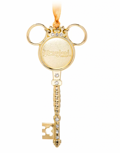 Disney Sketchbook Disneyland Sleeping Beauty Castle Key Christmas Ornament New