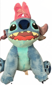 Disney Stitch Easter Greeter Pink Bunny Ear Plush New With Tag