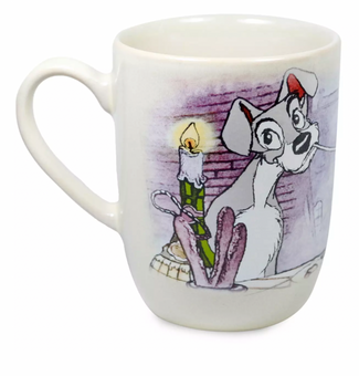 Disney Lady and the Tramp You Had Me at Spaghetti Coffee Mug New