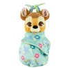 Disney Parks Baby Bambi in a Blanket Pouch Plush New with Tags