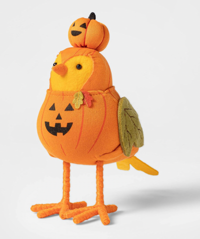 Target Pumper Featherly Friends Bird Pumpkin Halloween Hyde & Eek! Boutique New